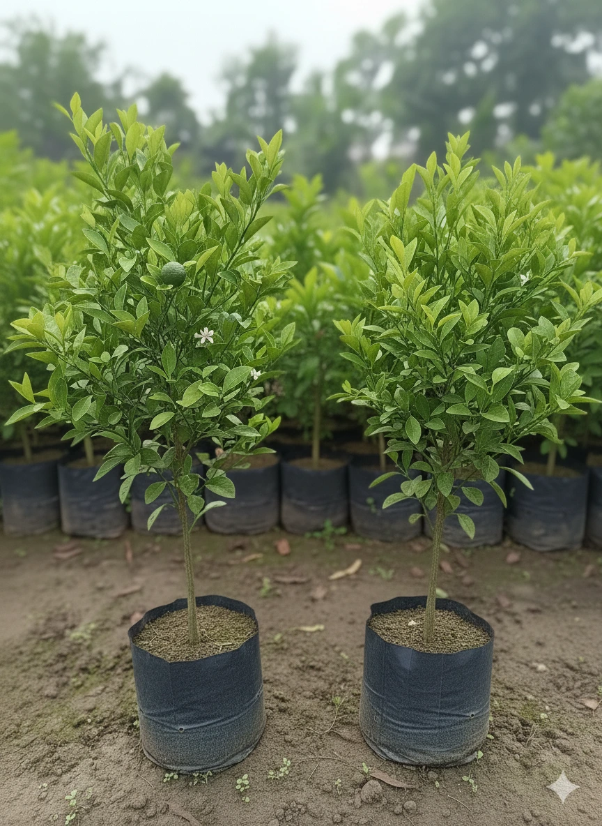 মাল্টা, কমলা চারা